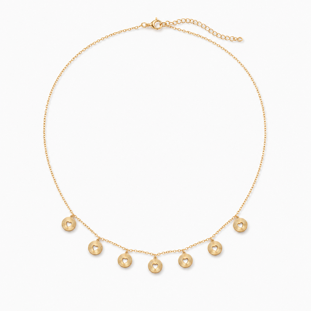 Sun Heart Necklace