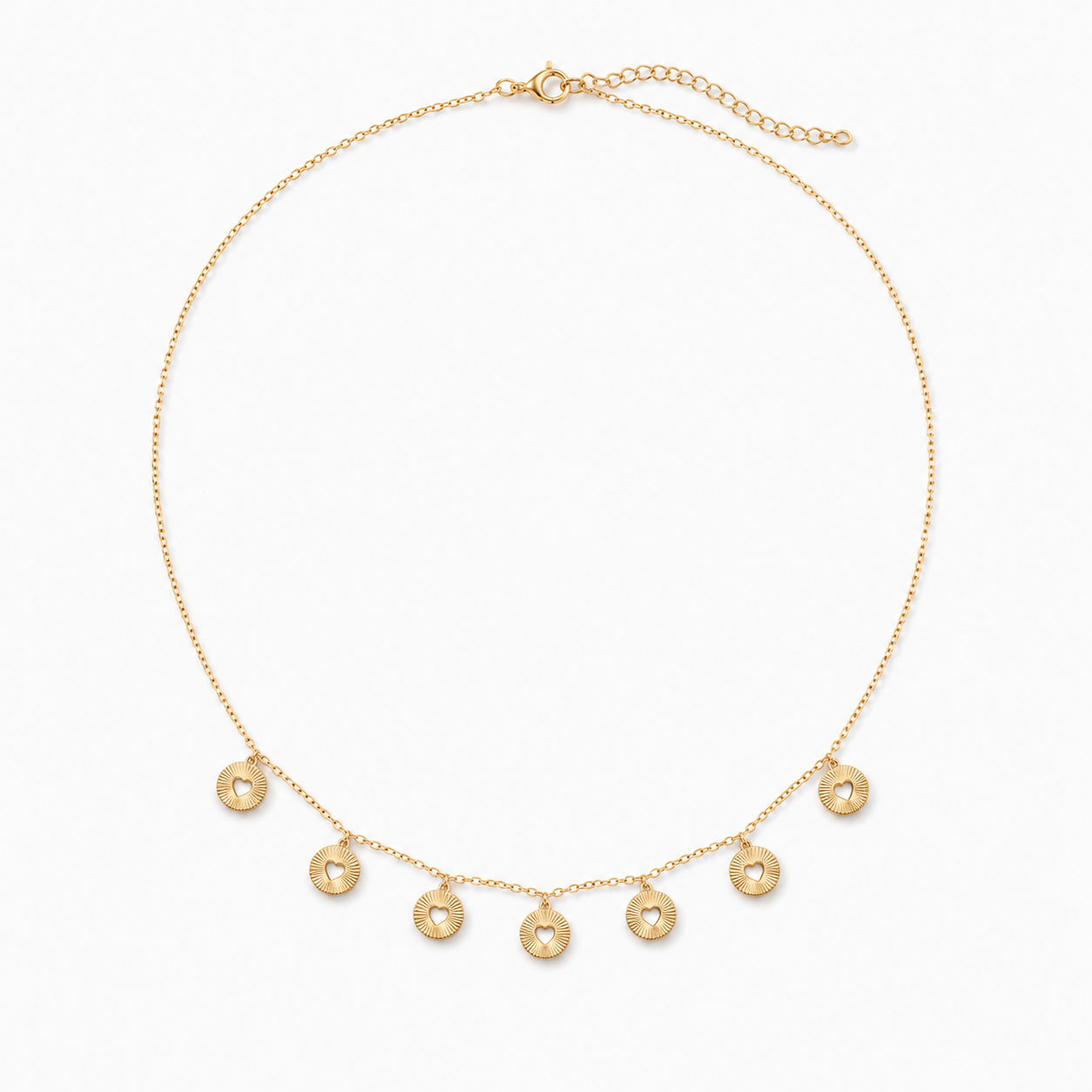 Sun Heart Necklace