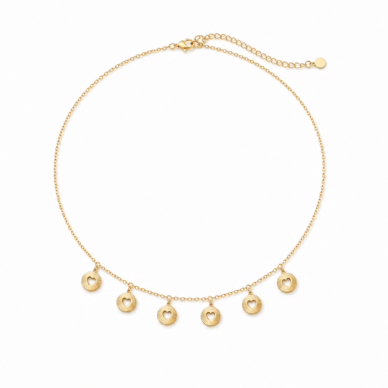 Sun Heart Necklace