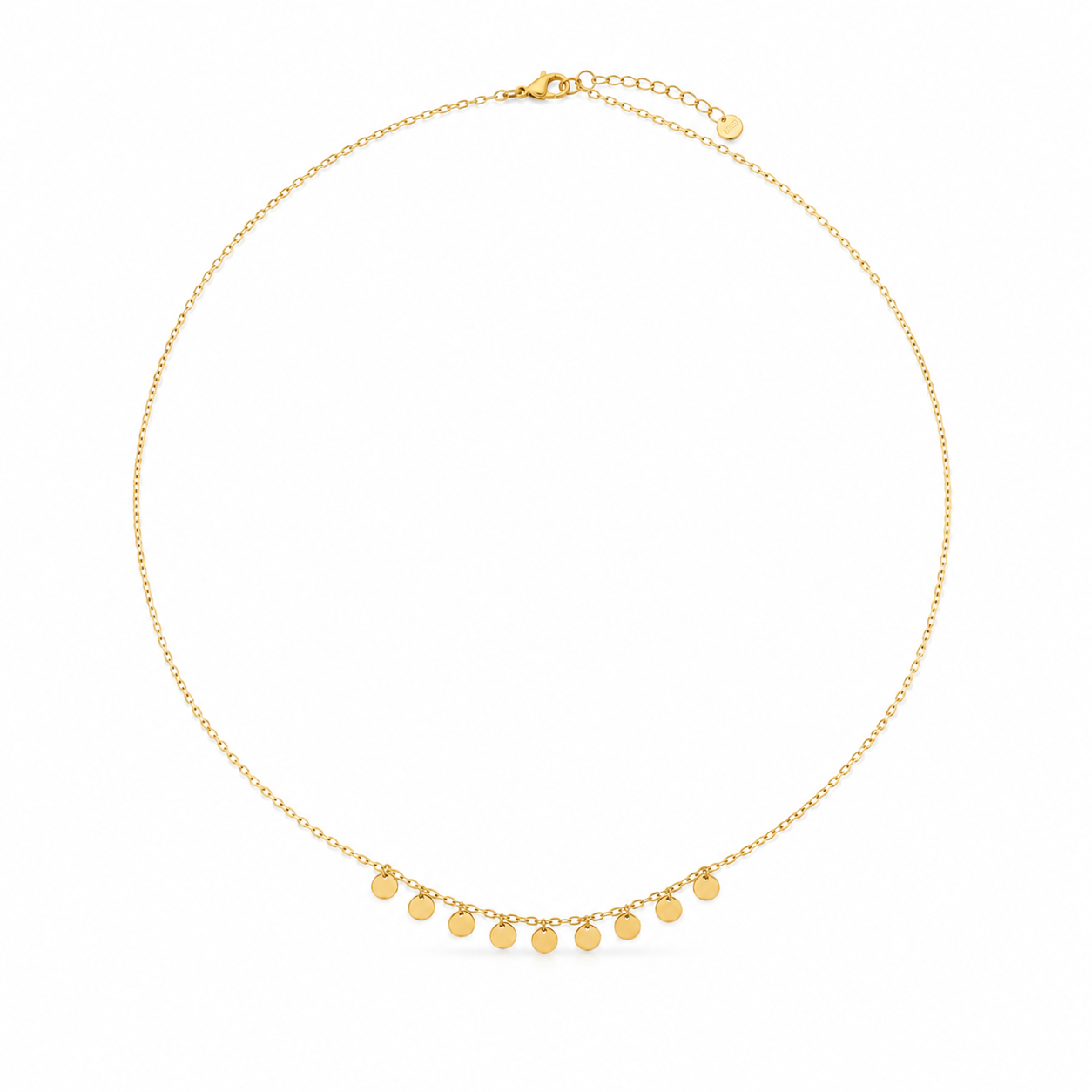Golden Raindrops Necklace